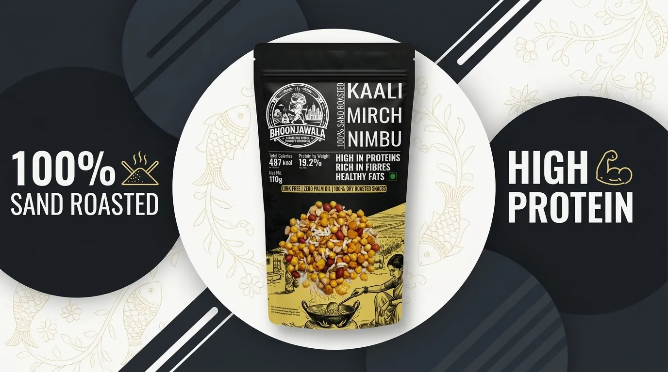 Kaali Mirch Bhoonja — Bhoonjawala