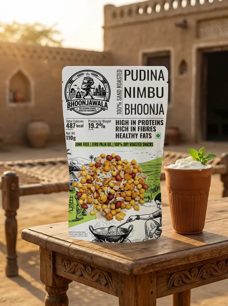 Pudina Nimbu Bhoonja