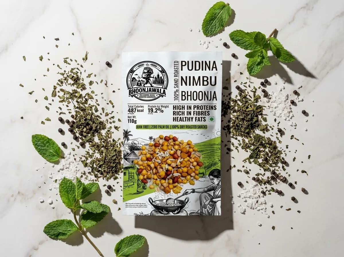Pudina Nimbu Bhoonja